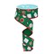 RG Ribbon: 1.5" Milk and Cookies Wired Ribbon - 10 Yards - Green, Red, Multi - For Christmas Bows, Wreaths, Crafts, and Decorations